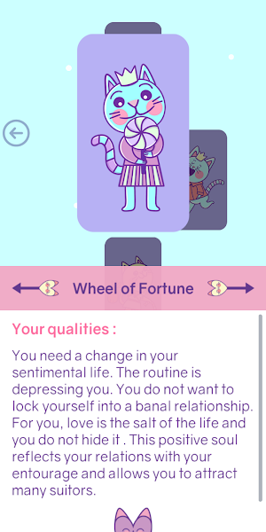 Kawaii Love Tarot Screenshot 0