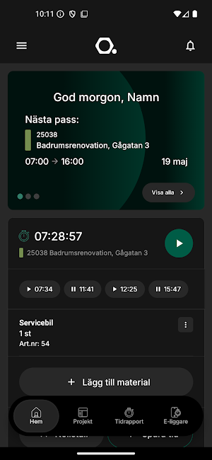 Nya Proffsappen Screenshot 3