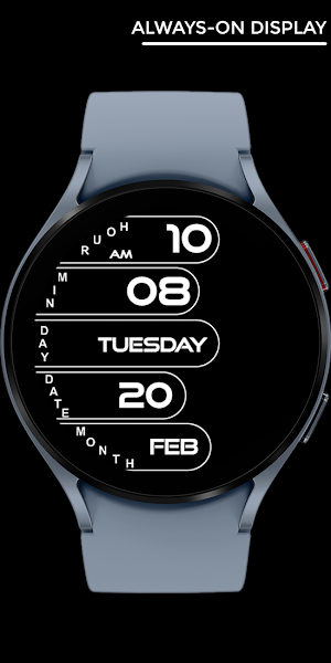 Night ver 02 - watch face Screenshot 2