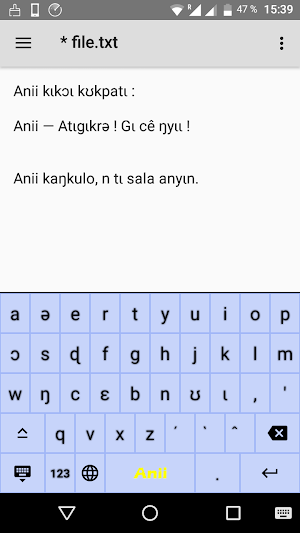 Anii kɩkɔɩ kʊkpatɩ Screenshot 1