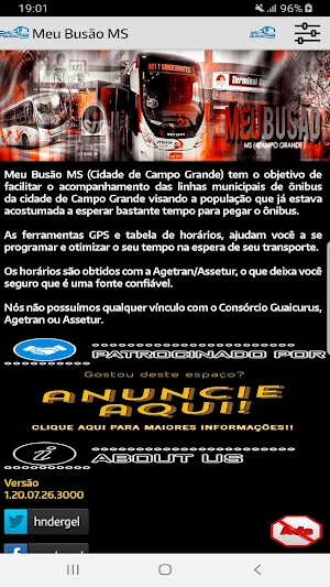 Meu Busão MS Screenshot 0