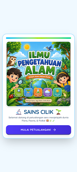 Sains Cilik Screenshot 0