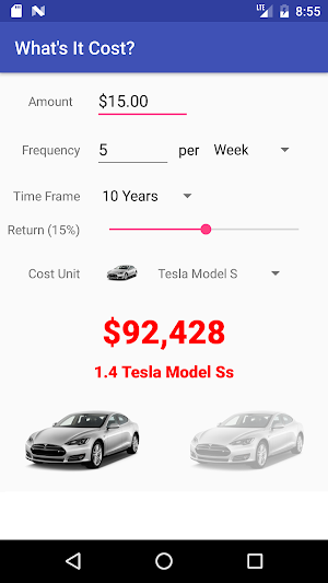 What's It Cost? Screenshot 1