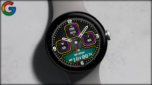 Hybrid Sport Color Watchface Screenshot 2