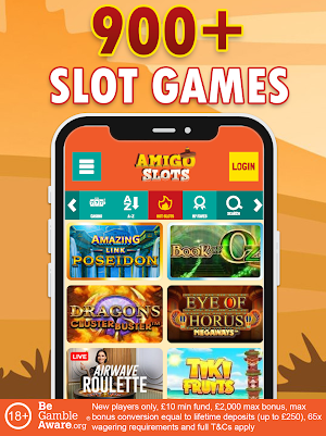 Real Money Slots - Amigo Screenshot 1
