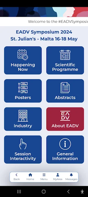 EADV Symposium 2024 Screenshot 0