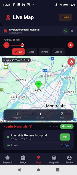 KlinicX Responder Screenshot 0