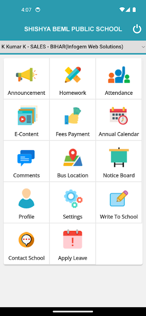Shishya BEML Public School Screenshot 1