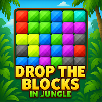 Drop the Blocks in Jungle