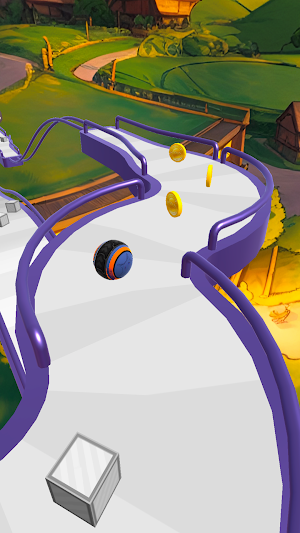 Rolling Ball Runner Game Screenshot 1