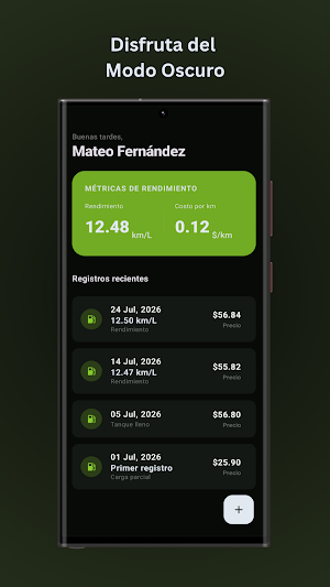 GasTrace: Control de Gasolina Screenshot 3