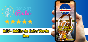 RCV - Rádio de Cabo Verde live Screenshot 0
