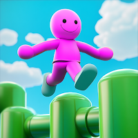Pink Man : Jumping Game