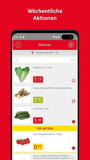 Transgourmet Österreich Screenshot 1