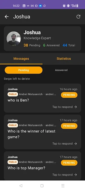 MyPersonas Screenshot 2
