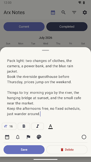 Arx Notes Lite Screenshot 1