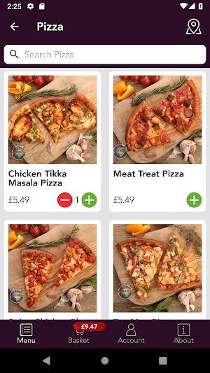 Food Partner Ordering Screenshot 2