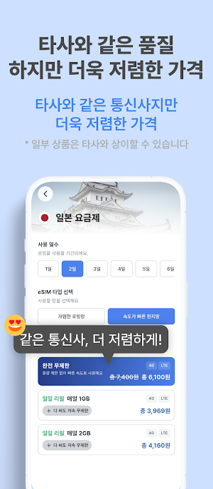 제로트래블 eSIM - 저렴하고 간편한 해외로밍 이심 Screenshot 2