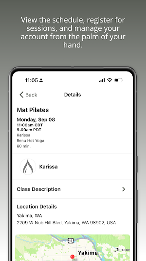 Renu Hot Yoga & Pilates Screenshot 3