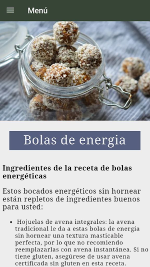 Recetas de postres veganos screenshot 5