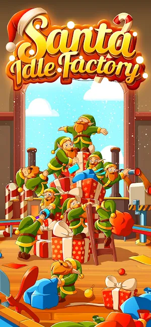 Santa Idle Factory Screenshot 0