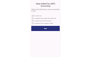TaxAccounting Quiz Screenshot 1