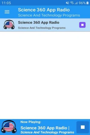Science 360 App Radio Screenshot 0