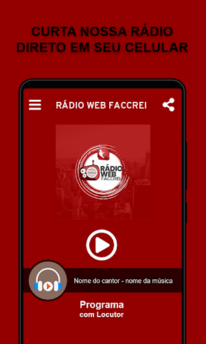 RÁDIO WEB FACCREI Screenshot 0