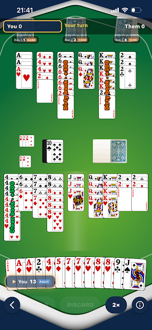 Hand and Foot Screenshot 0