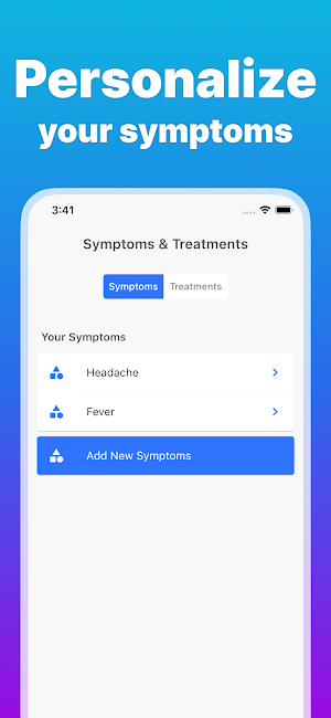 Symptom Tracker Screenshot 3