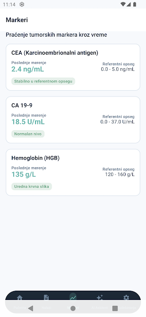 OncoCare App Screenshot 3