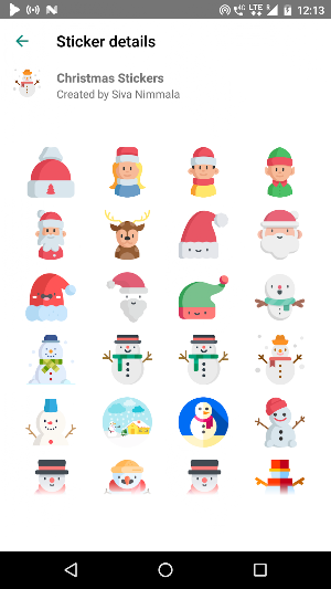 Christmas Stickers - WAStickerApps Screenshot 2