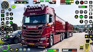 US Euro Truck Driving Games 3d Screenshot 1