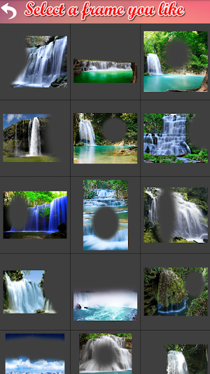 Waterfall Frame Collage Screenshot 1