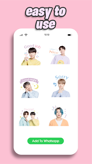 BTS Stickers For Whatsapp Screenshot 2