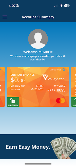 ValleyStar Cards Screenshot 0