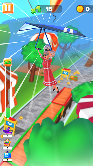 Granny Run 3D runner game Screenshot 2