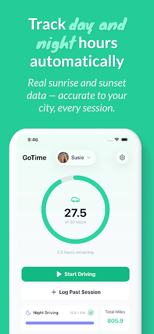 GoTime: Student Driving Logger Screenshot 3