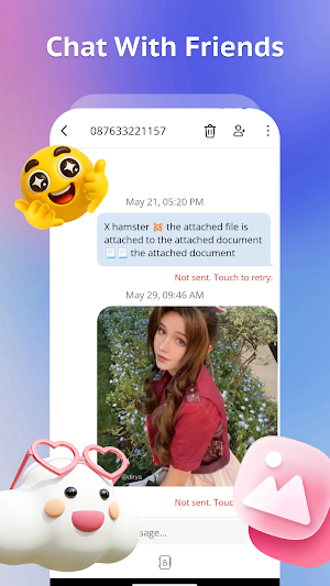 Emoji Messages SMS Screenshot 1