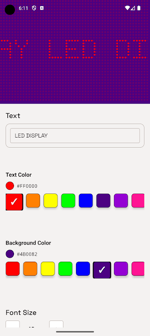 Led Color Screenshot 1