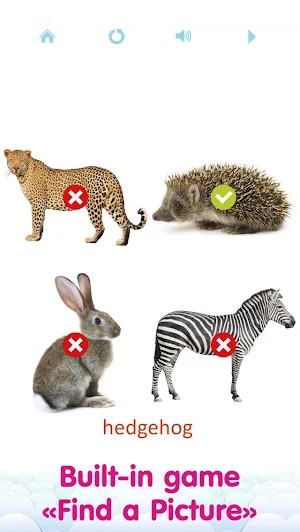 Animal sounds and flashcards for Kids Screenshot 1