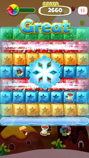 Cube Splash Pop Mania:Match-3 Free Puzzle Games Screenshot 1