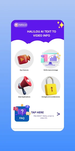 Halilou AI Text to Video Info Screenshot 0