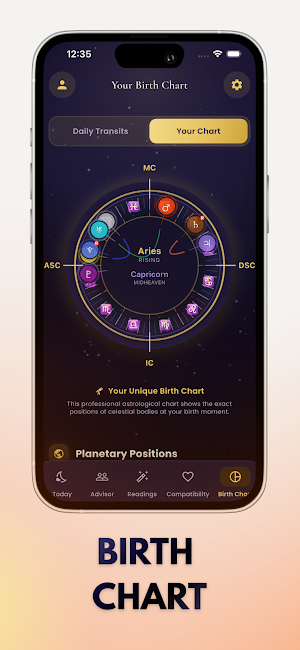 Natal Chart Astrology Screenshot 1