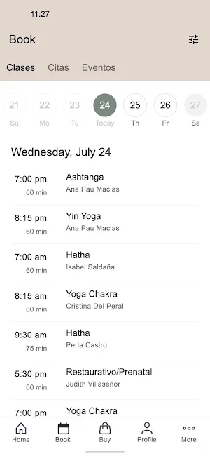 Kinara Yoga Screenshot 1