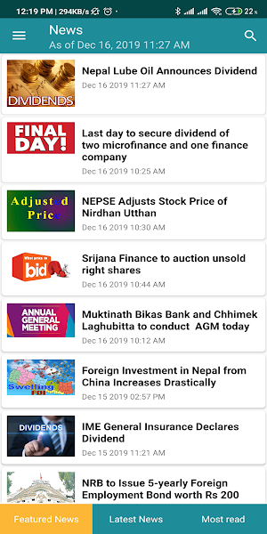 Merolagani Nepse App Screenshot 1