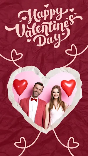 Valentine Day Photo Frame 2026 Screenshot 3