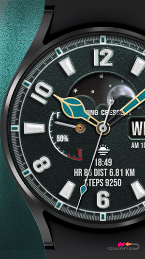 SPRAK 925 Ag Moon Watch Face Screenshot 2