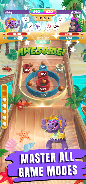 SkeeBoost: Ball Rolling Match Screenshot 2