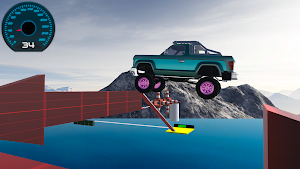 Stunt Car Parkour: Extreme 3D Screenshot 3
